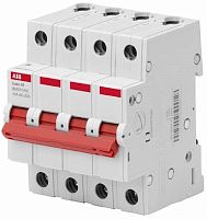 Выключатель нагрузки (мини-рубильник) ABB Basic M BMD51425 4п 25A тип AC																												 картинка